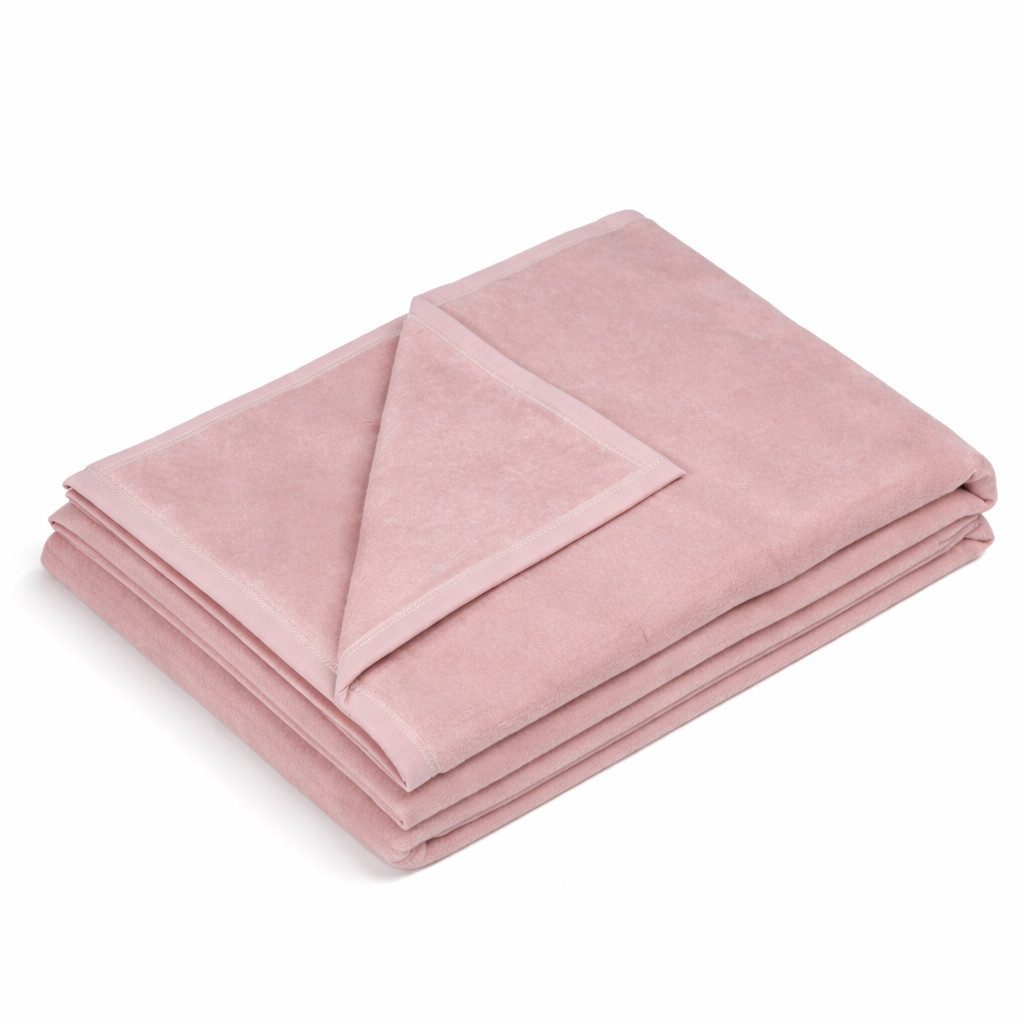 Wohndecke Cotton Home, Biederlack, im Uni Design, Kuscheldecke