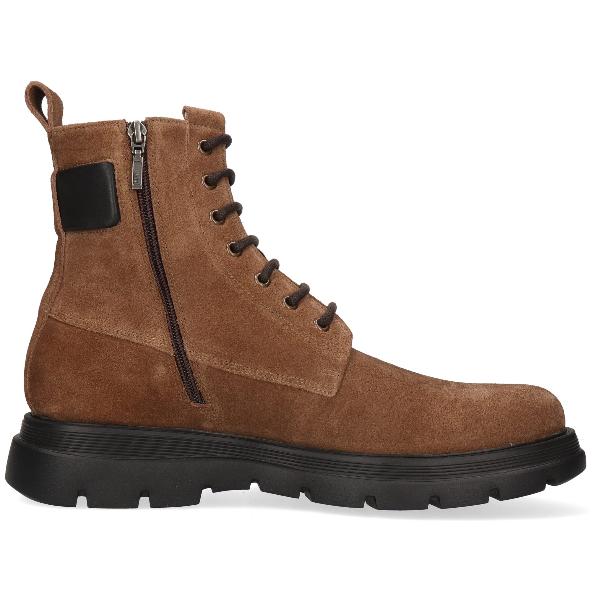 Melvin & Hamilton Edmund 3 Leder-Schnürstiefeletten für Herren Stiefelette Plateausohlen, Echtes Leder