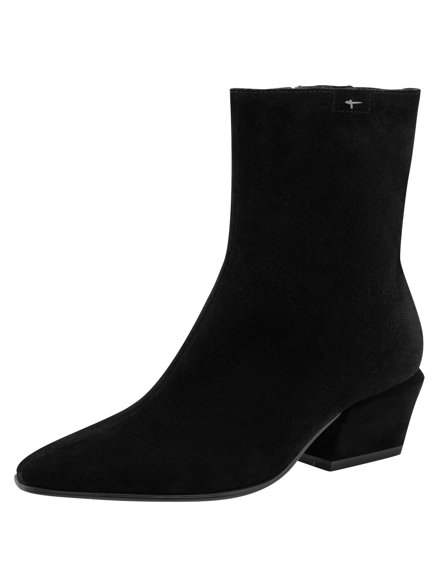 Tamaris A.slide/A.shokk, TOUCH-IT aus Leder Trapezabsatz Stiefelette A.slide/A.shokk