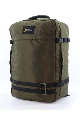 NATIONAL GEOGRAPHIC Cityrucksack Hybrid, mit verstaubaren Trägern