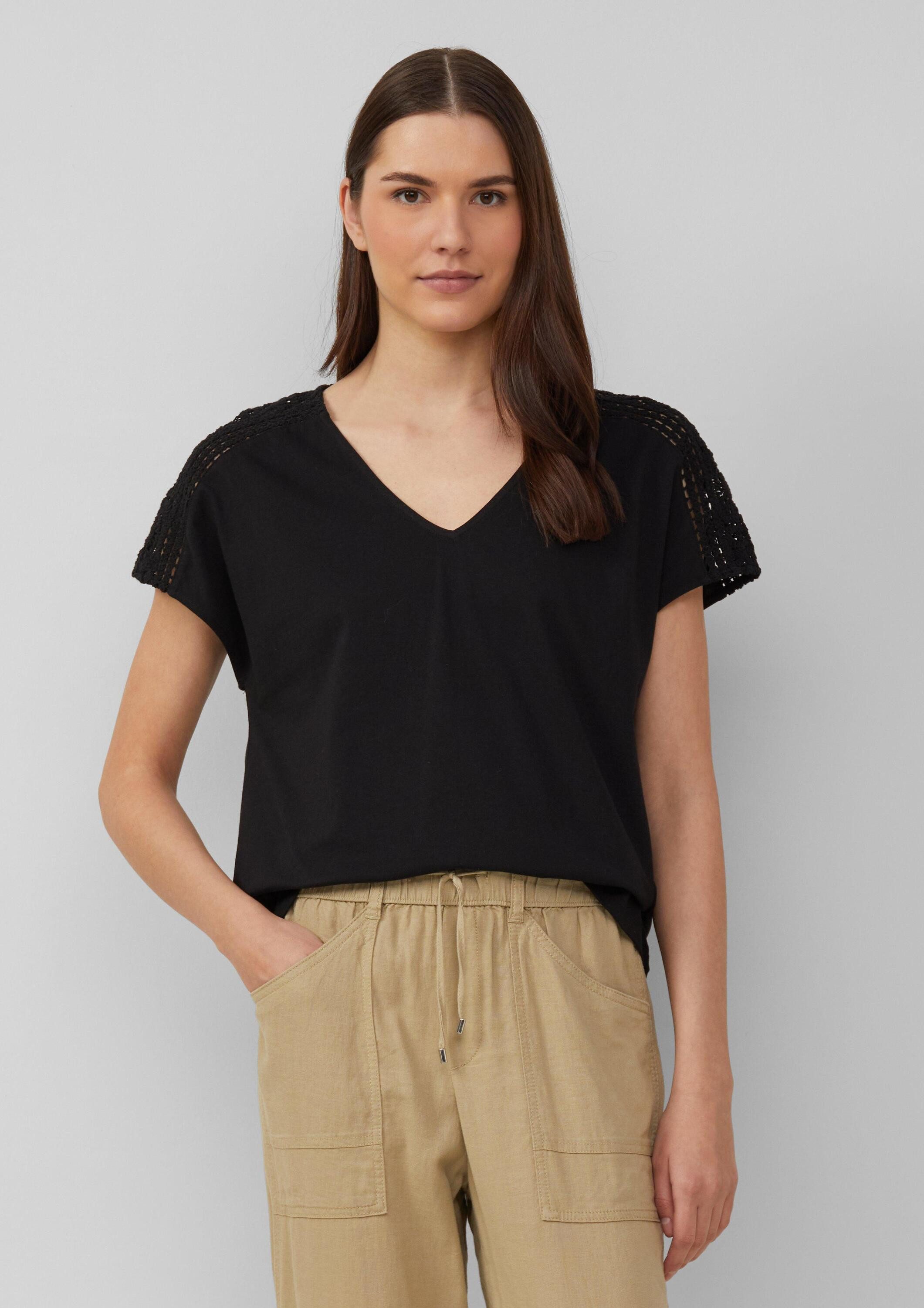 s.Oliver Kurzarmshirt T-Shirt T-Shirt im Relaxed günstig online kaufen