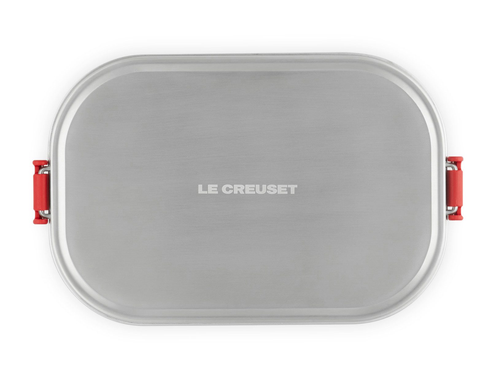 LE CREUSET Lunchbox On The Go Lunchbox kirschrot 900ml, Edelstahl – Bild 5 von 5