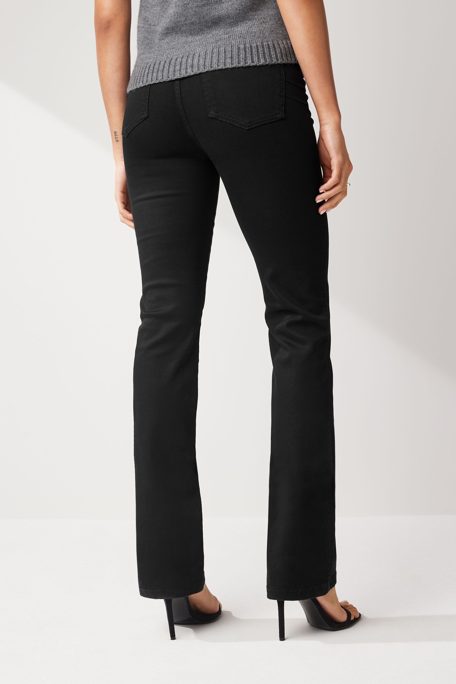 Next Push-up-Jeans Push-up Bootcut Fit Jeans, Kurzgröße (1-tlg) günstig online kaufen