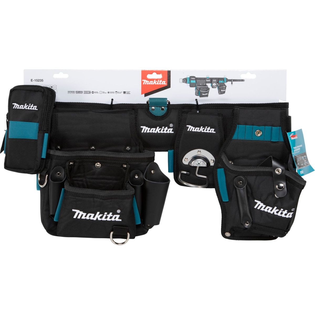 Makita Werkzeugkoffer E-15235 Super-Schwerlast-Hüftgurt-Set