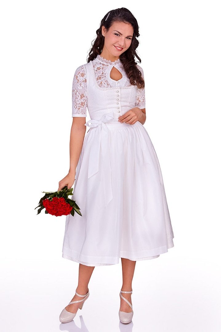 Hammerschmid Dirndl Dirndl lang 2tlg. - PILLERSEE - creme