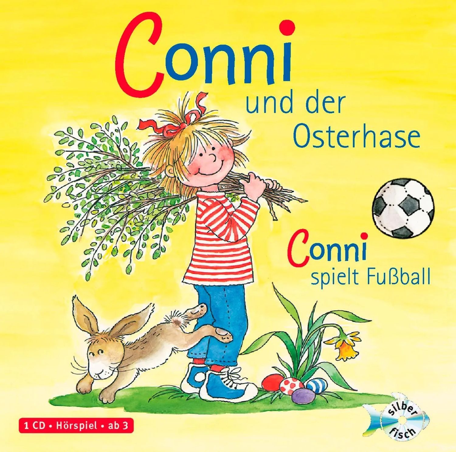 Silberfisch Verlag Hörspiel Conni und der Osterhase / Conni spielt Fußball