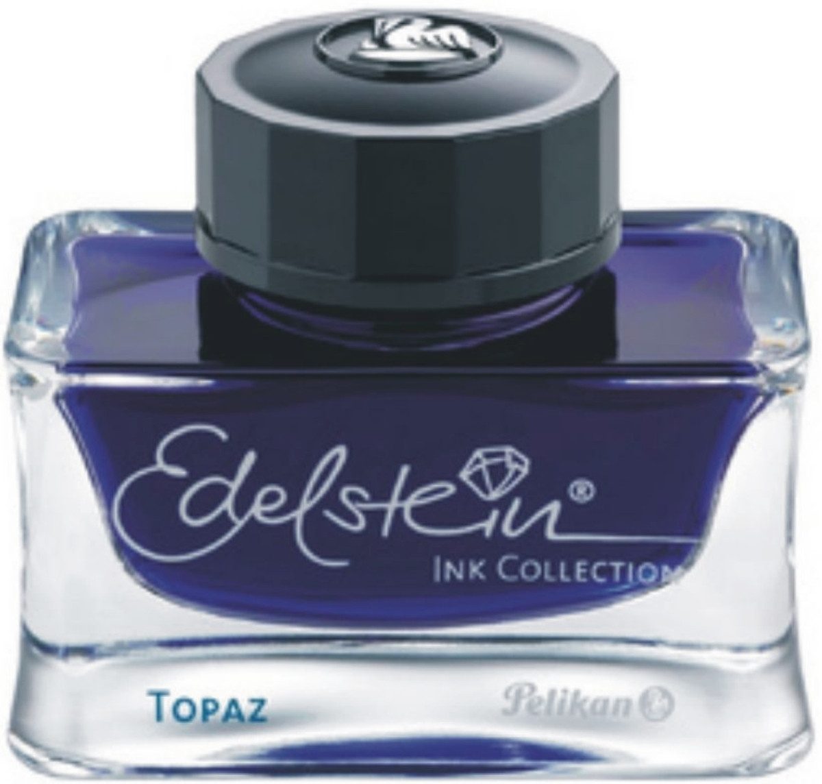 Füllhalter Tinte Edelstein Ink Collection topaz (türkis-blau) 50ml (4 Stück)