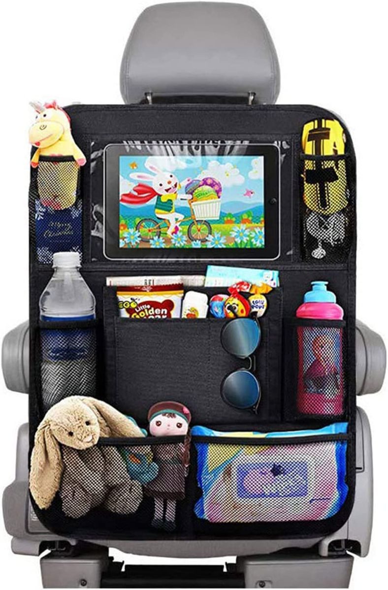 König Design Auto-Rückenlehnentasche Rückenlehnentasche Rücksitztasche Rückenlehnenschutz (1-tlg), Auto Organizer Rücksitz kompatibel mit 10,1" Tablet Wasserdicht