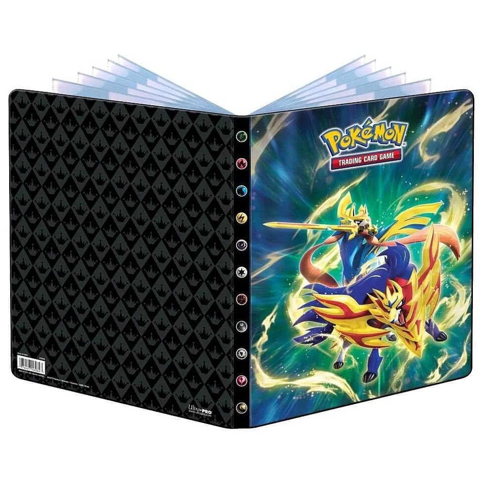 POKÉMON Sammelkarte Sammel-Album A4 für 252 Karten Zacian und Zamazenta Pokemon