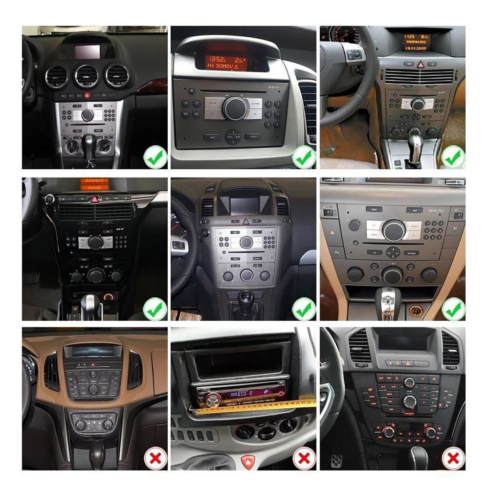 ESSGOO Android 15 Für Opel Zafira B Corsa C D Astra H Vivaro Vectra Autoradio (RDS, Digitalradio (DAB), FM) – Bild 5 von 5