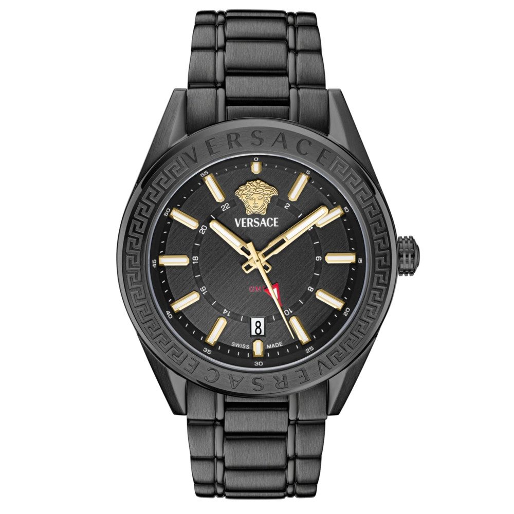 Versace Schweizer Uhr V-CODE GMT VEAFA0824