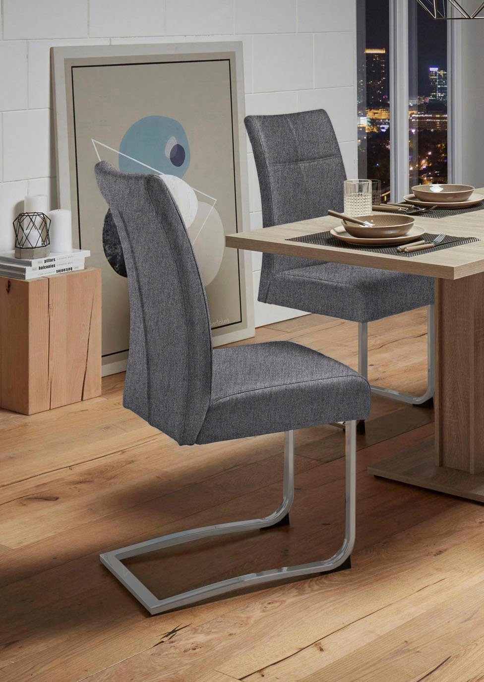 Home affaire Freischwinger Rab (Set, 2 günstig online kaufen