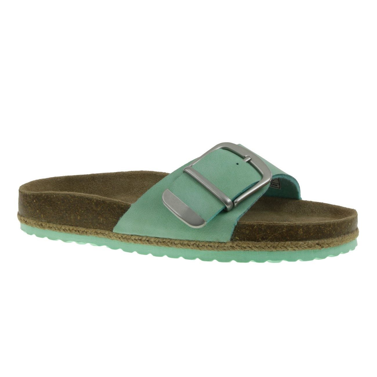 piece of mind. Piece of Mind Damen Pantolette Lederfussbett EUR 41 Pantolette