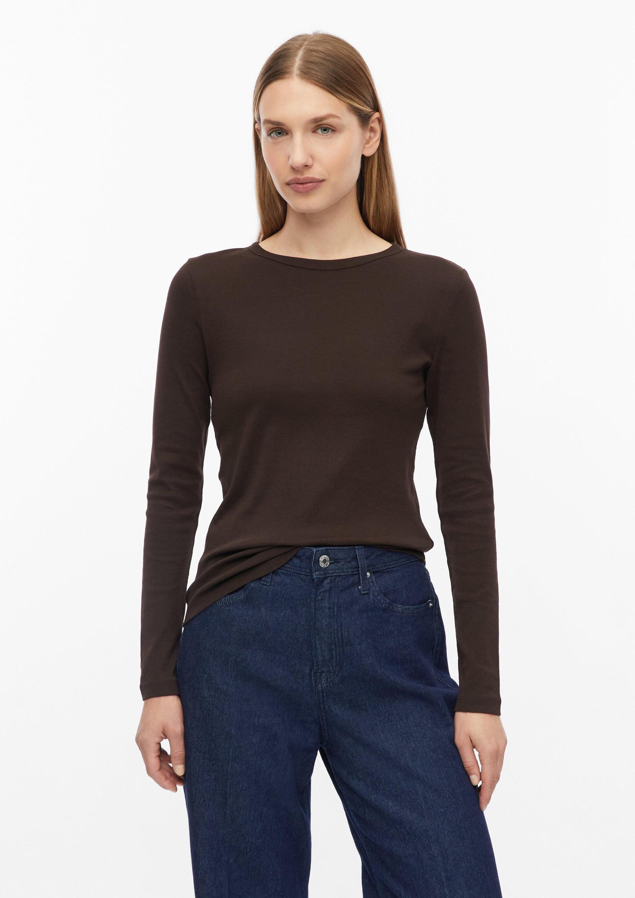 s.Oliver Langarmshirt T-Shirt Longsleeve im Slim Fit