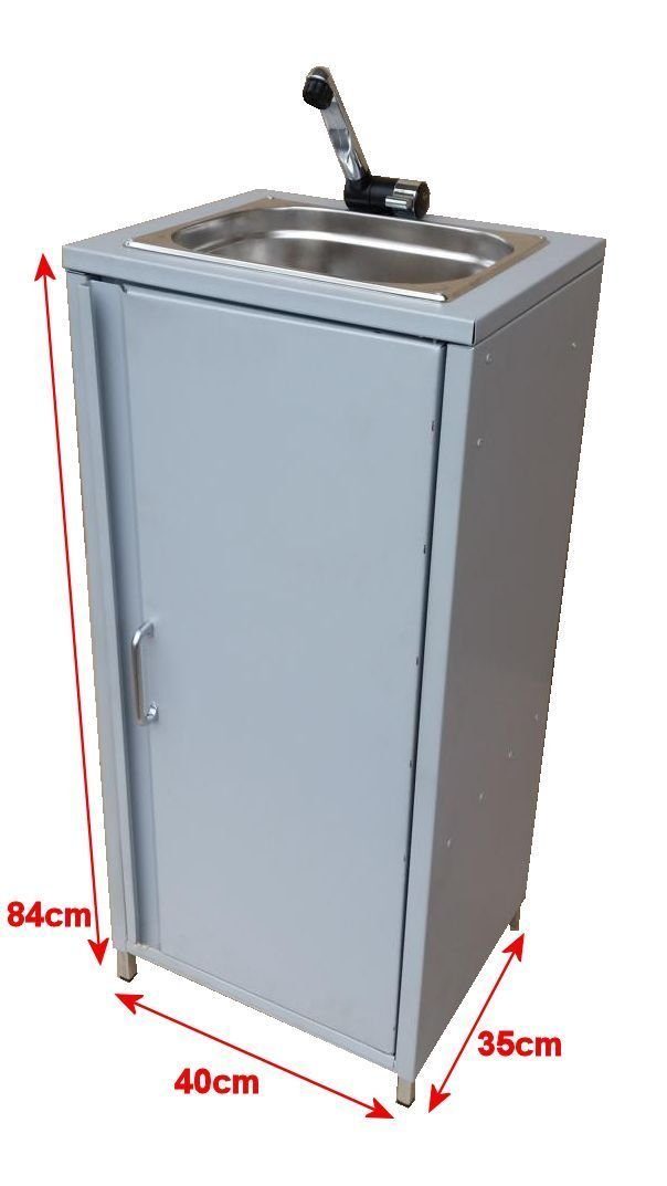 1 1/2 Edelstahl Spüle Spülbecken Waschbecken 325x265x200 mm inkl. Ablauf Küche | ad ideen