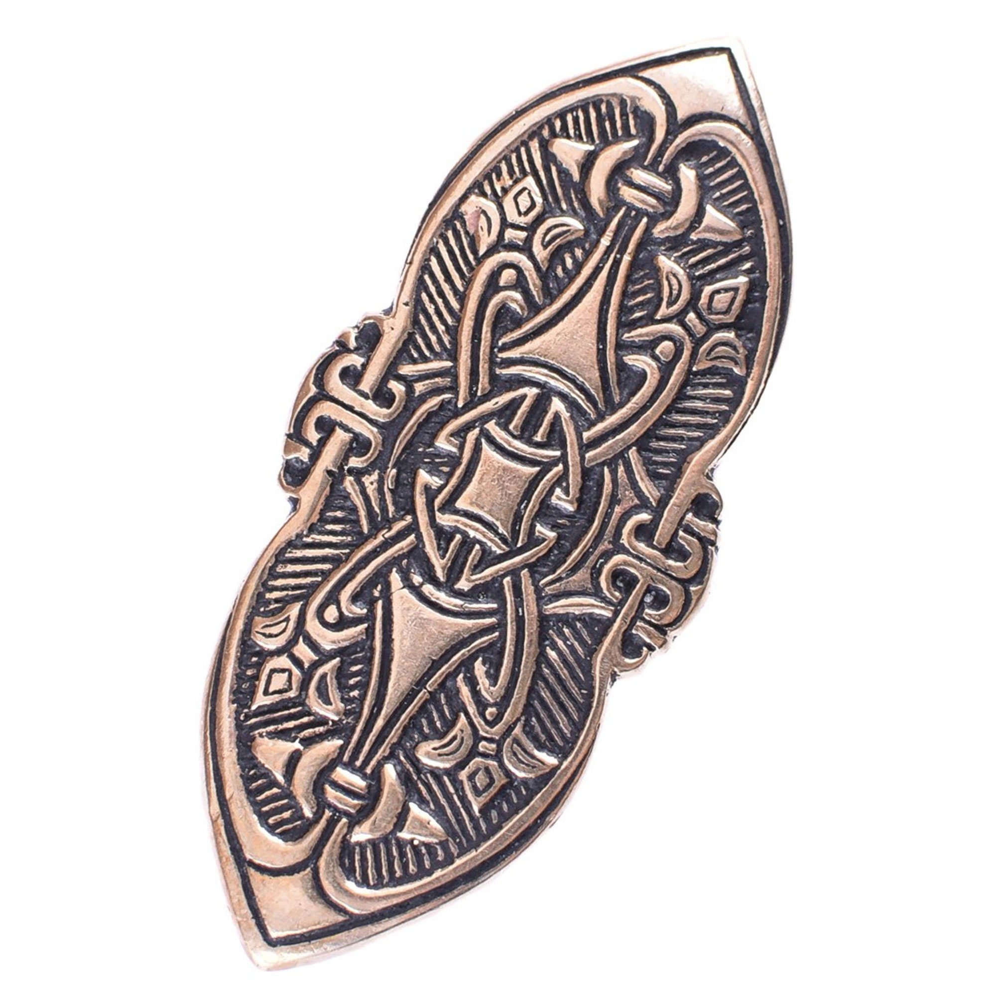Pera Peris Ritter-Kostüm Wikinger Fibel Birka bronze