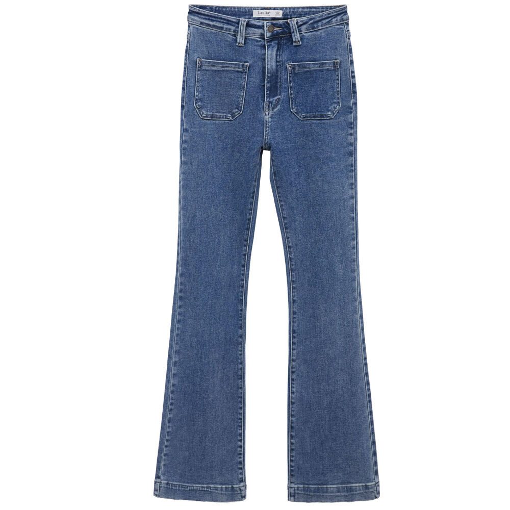 Bootcut-Jeans Damen Freizeit