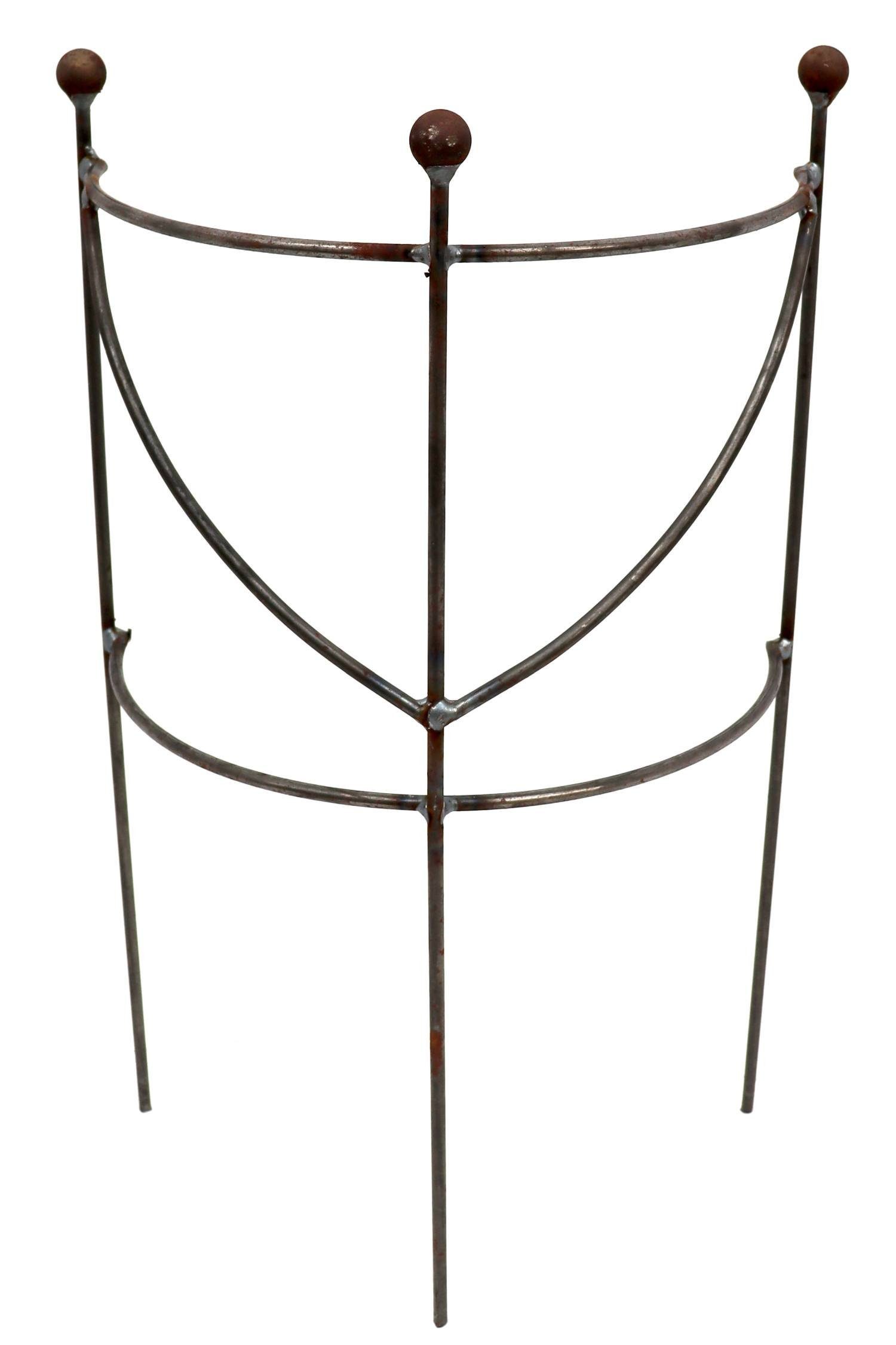 Hirsch Terracotta Rankgitter Staudenhalter halbrund H:50 günstig online kaufen