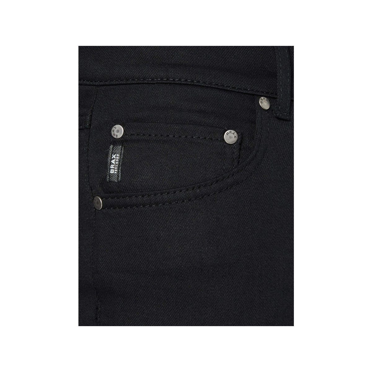 schwarz Brax regular (1-tlg) Straight-Jeans