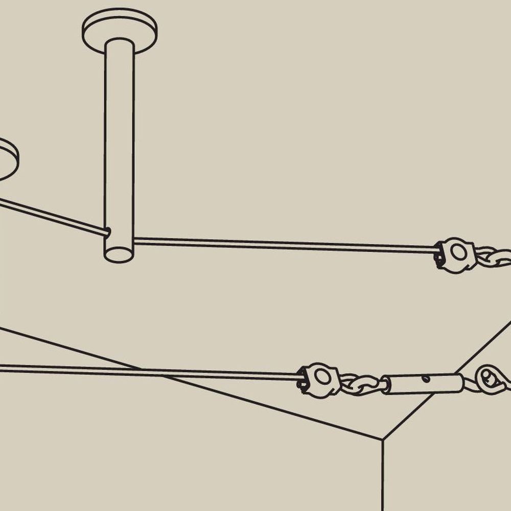 Umlenker-Abhängung Deckenleuchte Seilsystem Light&Easy System enthalten:, Aufschrauben Paar, keine Leuchtmittel Paulmann warmweiss, 1 zum Wire Angabe,