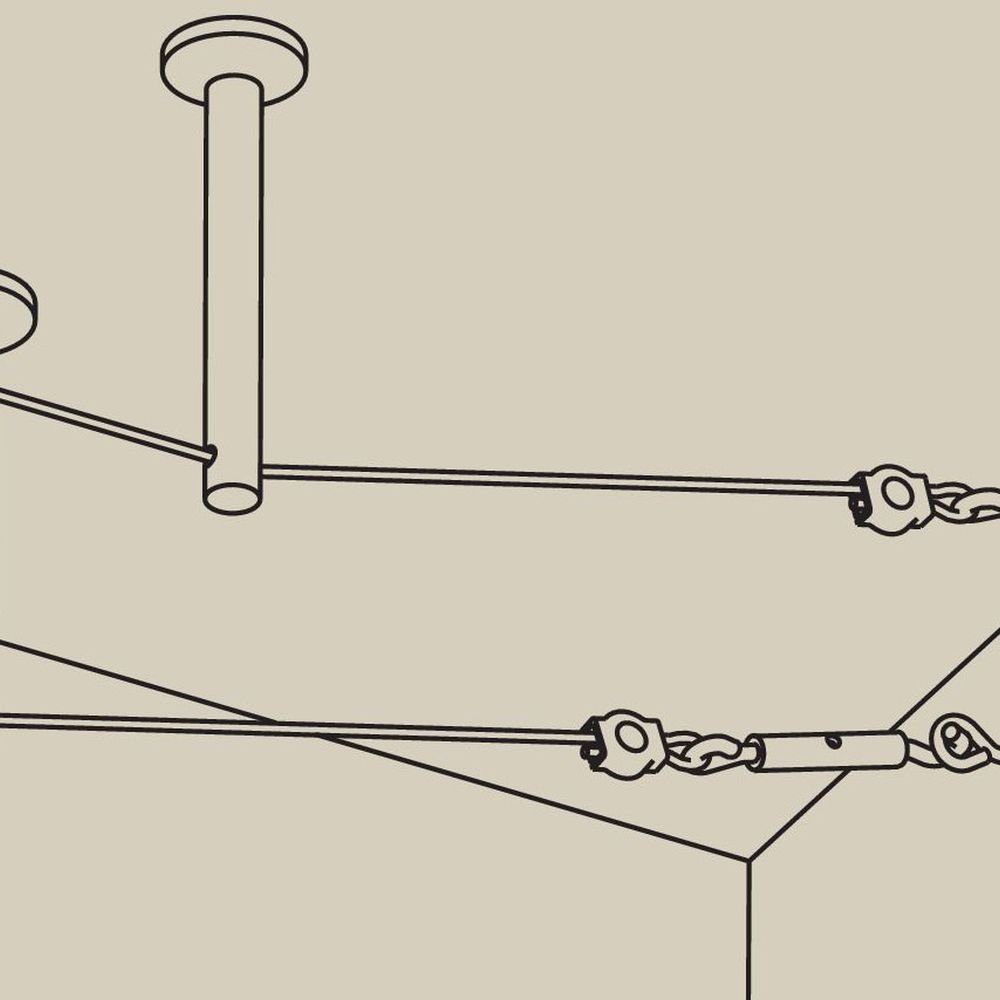 zum warmweiss, Wire 1 System Leuchtmittel Paar, Deckenleuchte enthalten:, Aufschrauben Seilsystem keine Angabe, Paulmann Light&Easy Umlenker-Abhängung