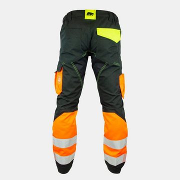 FORSBERG 5-Pocket-Jeans Skydda Warnschutzhose schwarz
