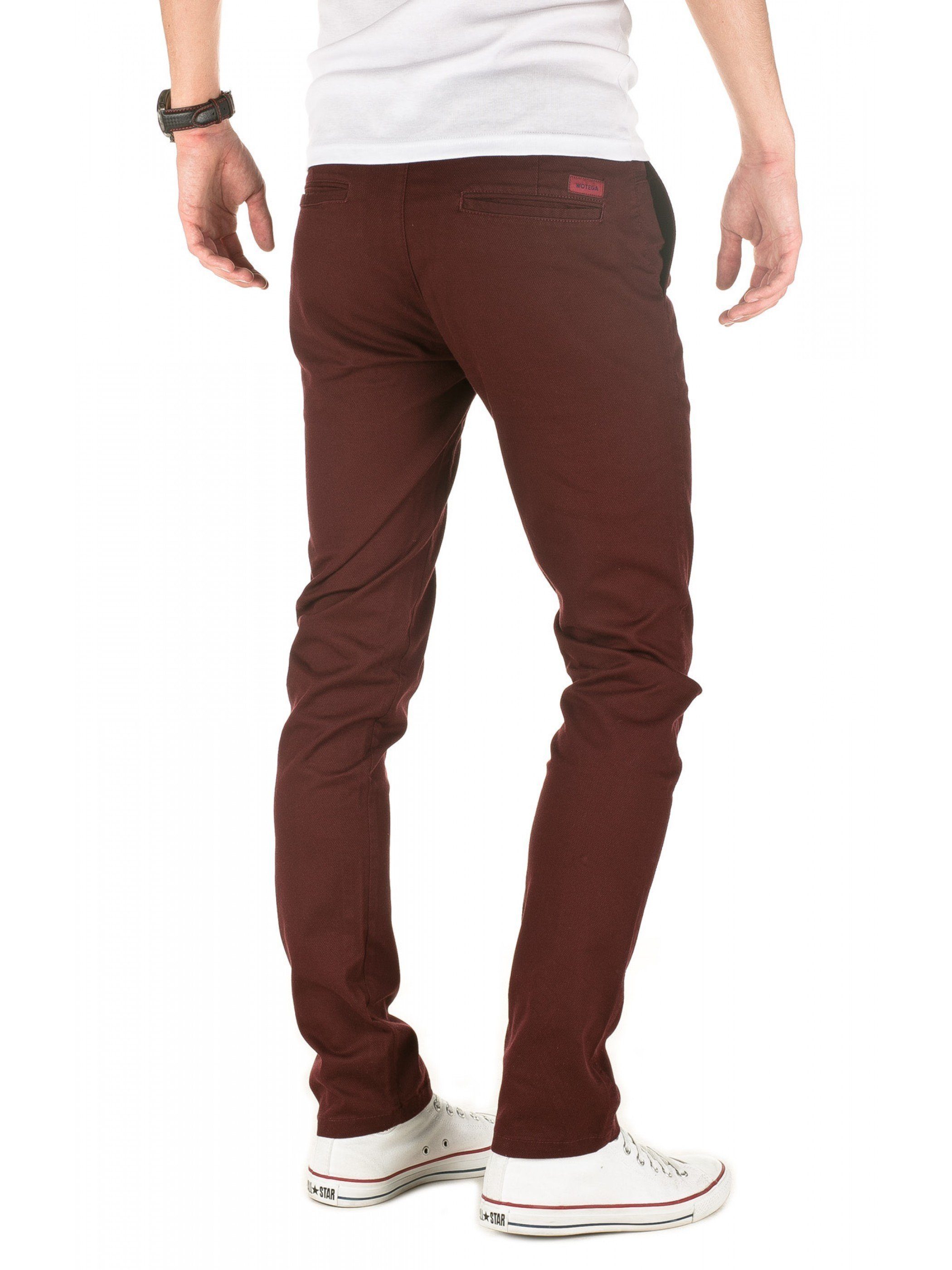 (bitter chocolate Chinohose Penta (191317)) Braun Chino WOTEGA Pants