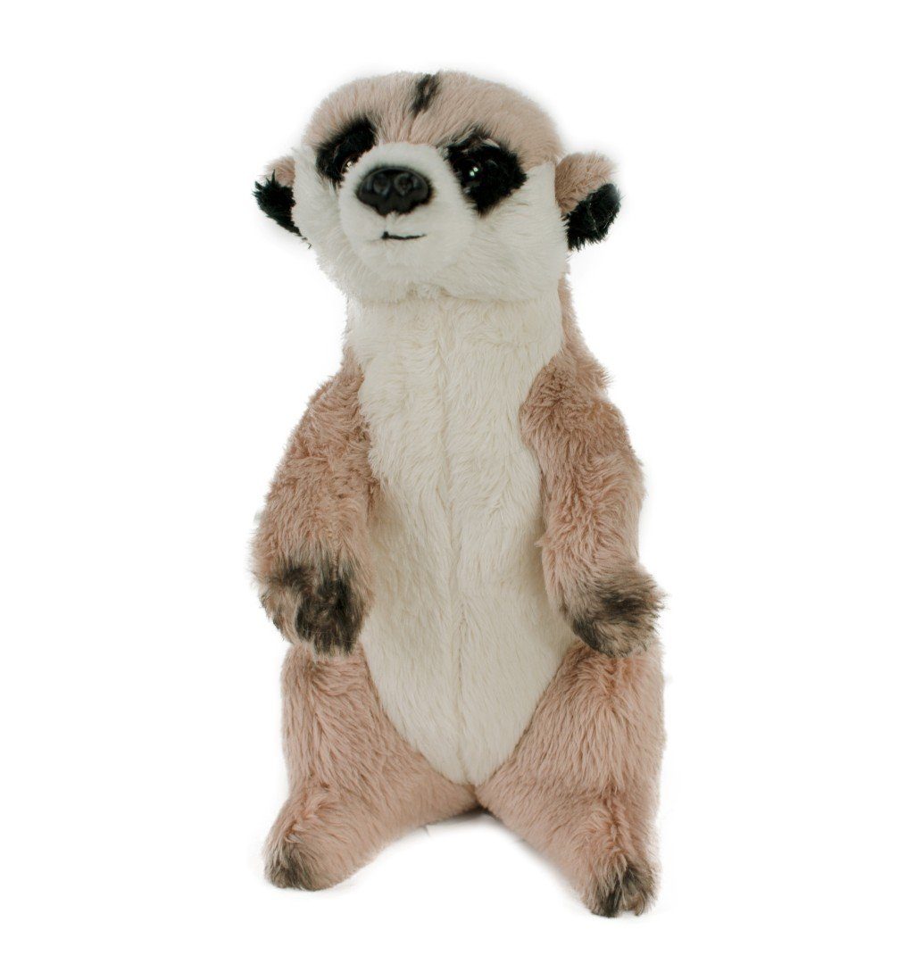 Teddys Rothenburg Kuscheltier Erdmännchen klein 15 cm beige Plüscherdmännchen