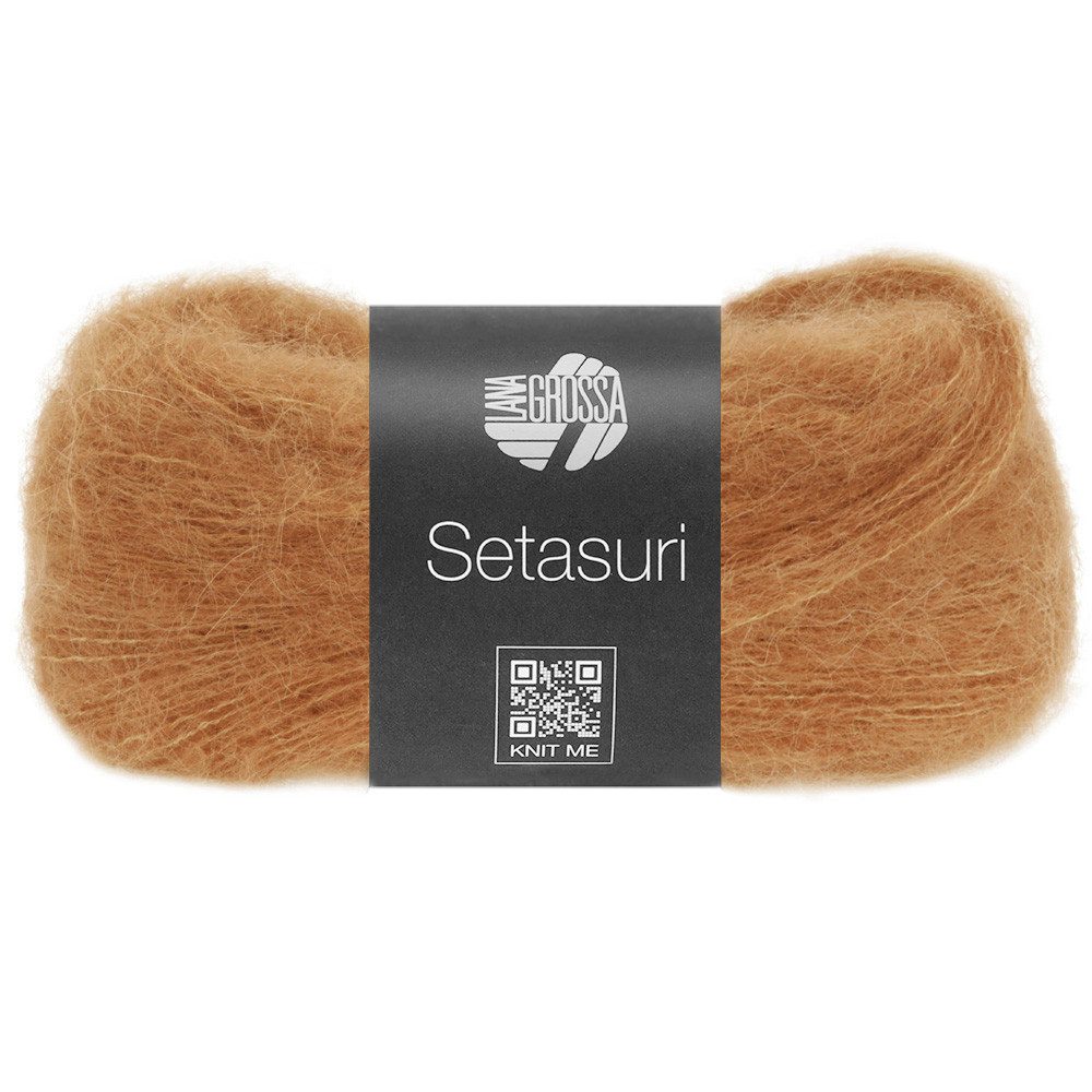 LANA GROSSA SETASURI Häkelwolle, 212 m (Feines Lace-Garn aus Alpaka (Suri) und Seide), 25 g