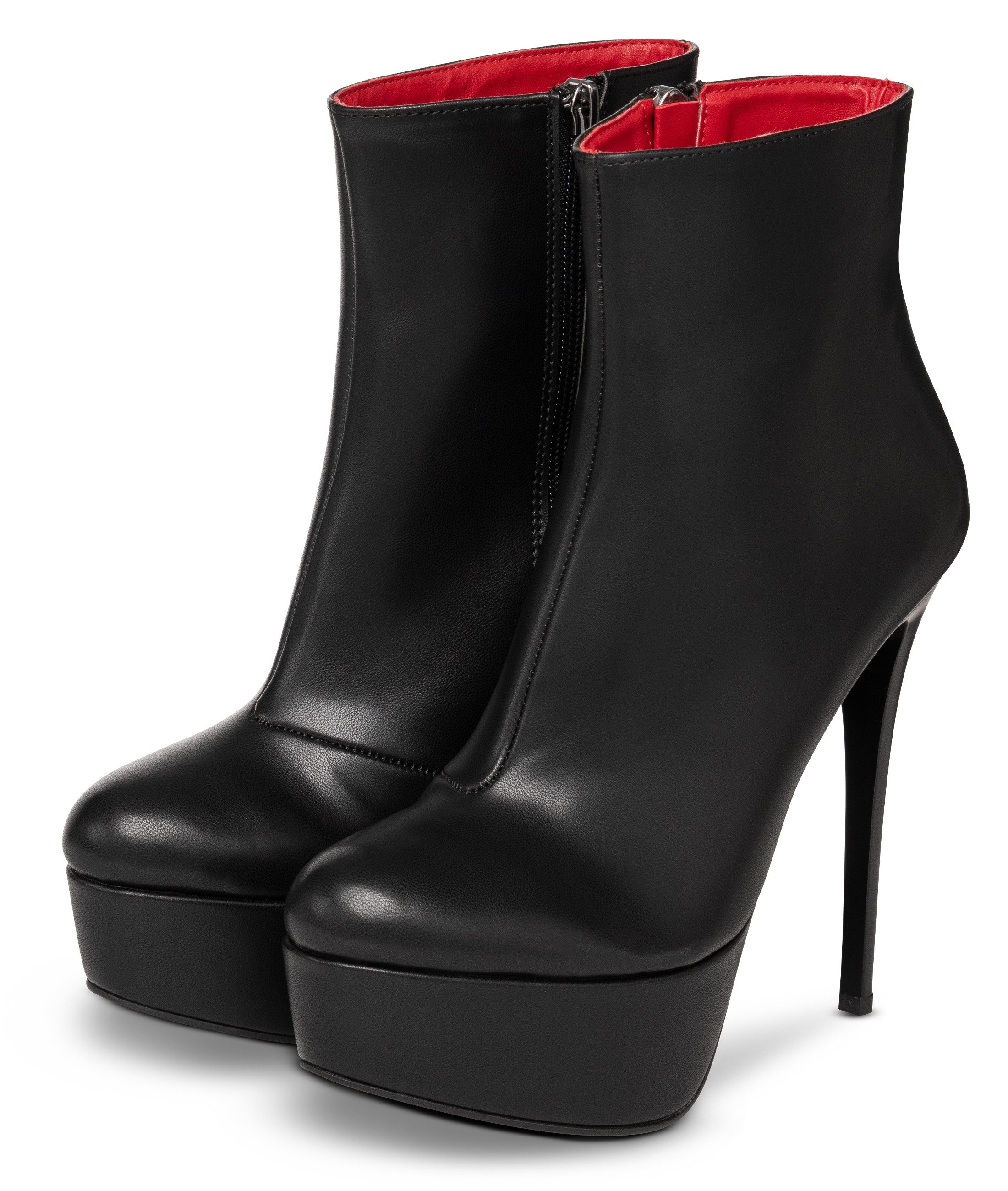 Michael Soul Plateau Stiefeletten Schwarz Valeria Plateaupumps