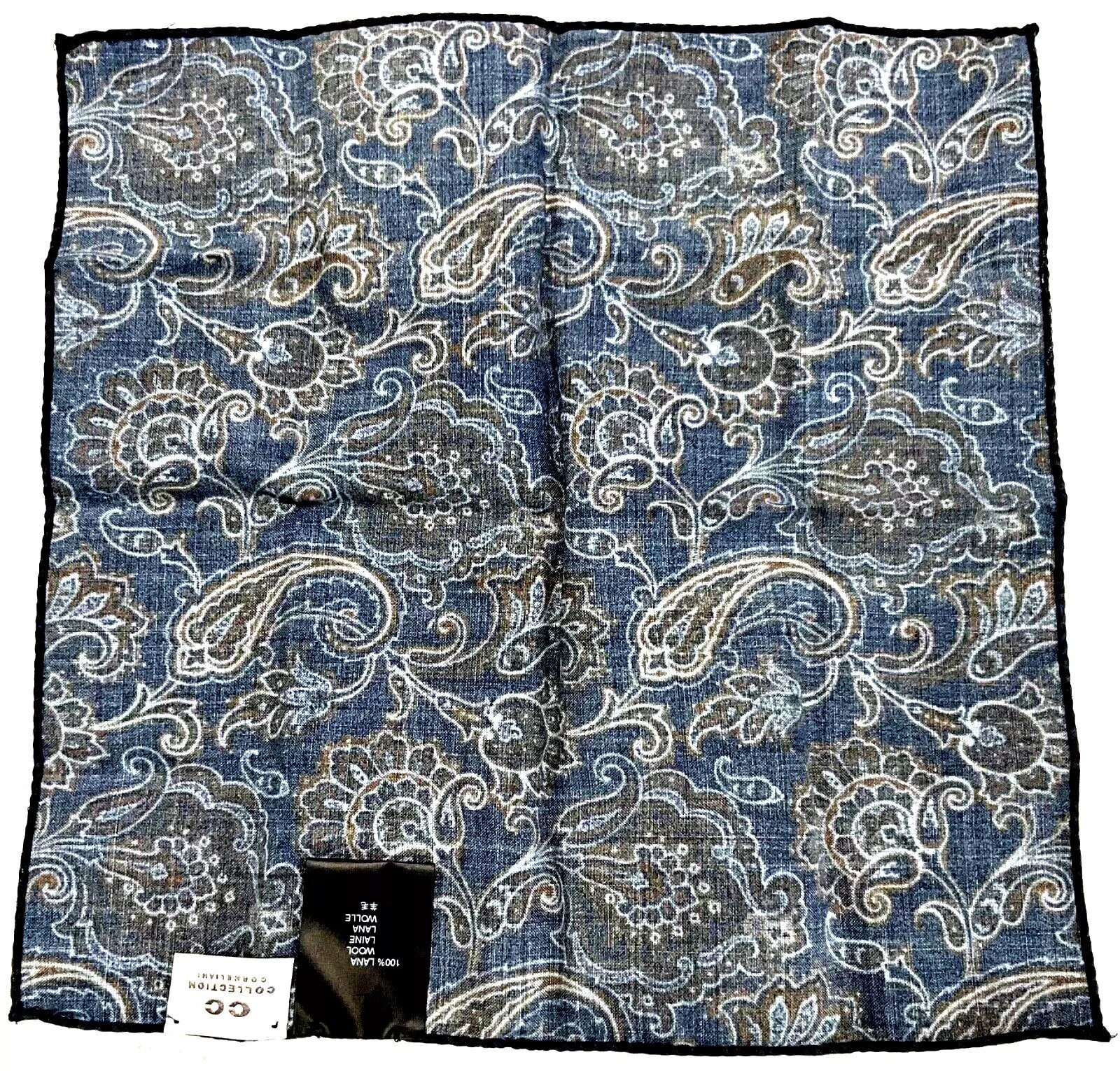 Corneliani Krawatte CC Corneliani Collection Herren krawatten und Einstecktuch Set. Paisley Muster