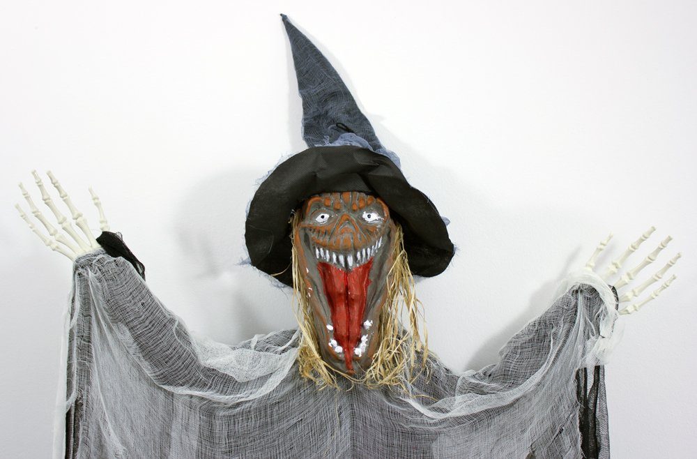 Das Kostümland Hängende Halloween Hexe Grusel Dekofigur - 170 Party Geister - Hängefigur cm Dekoration