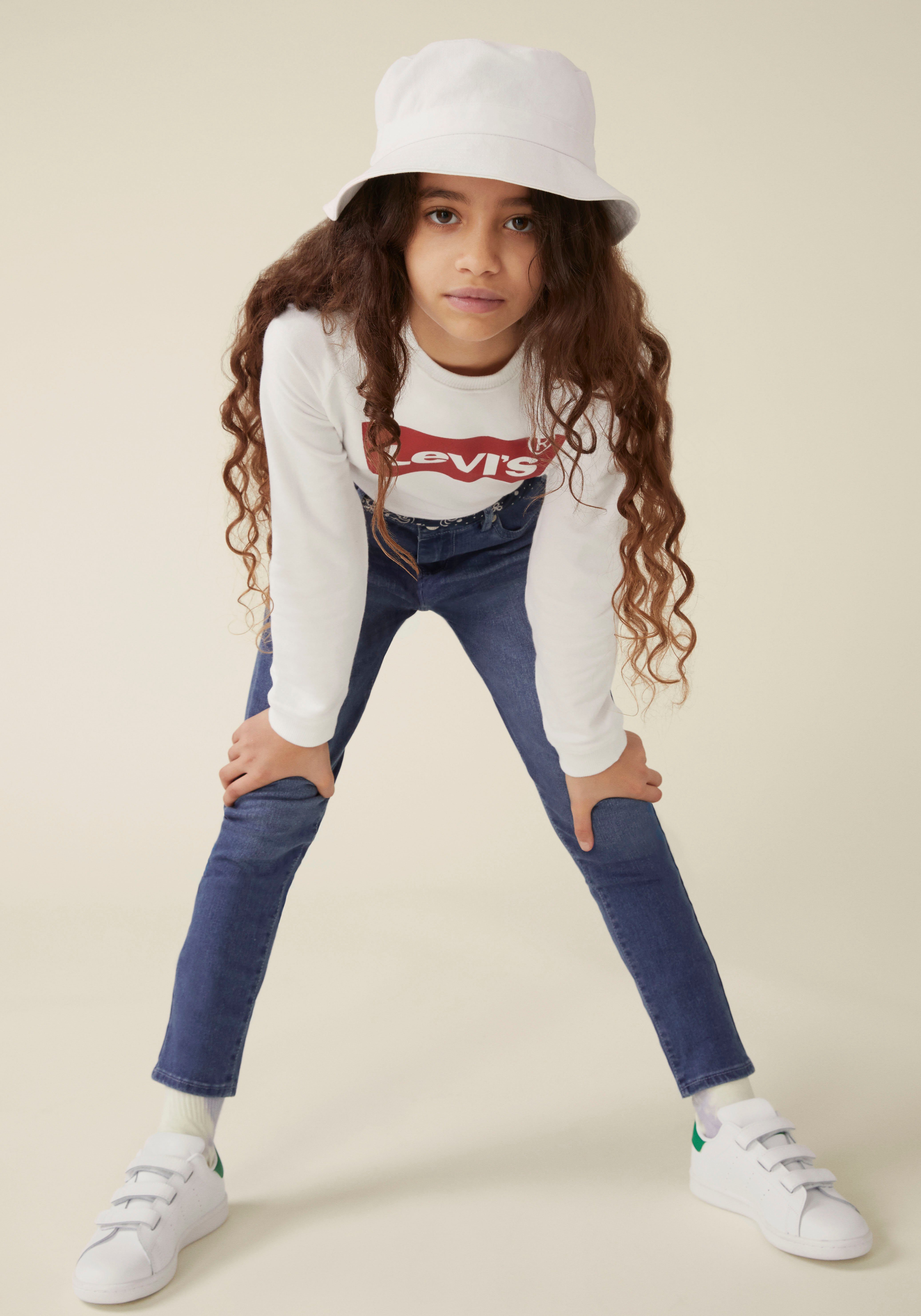 Levi's® Kids Sweatshirt for BATWING CREWNECK weiß SWEATSHIRT GIRLS