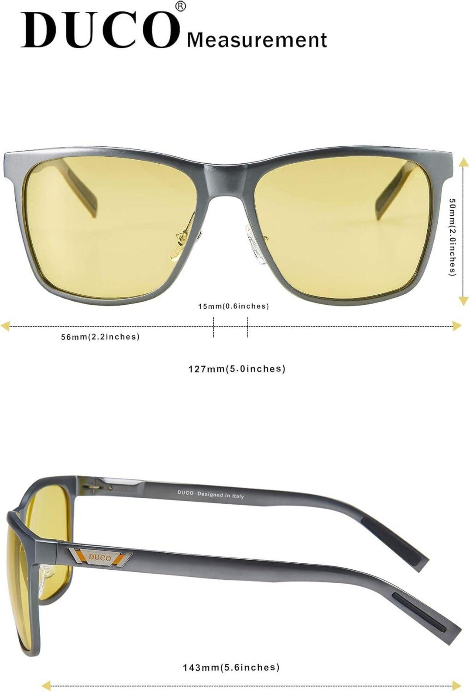 LuxusKollektion Sonnenbrille Nachtsichtbrille Polarisierte Gelbe HD-Nachtfa günstig online kaufen