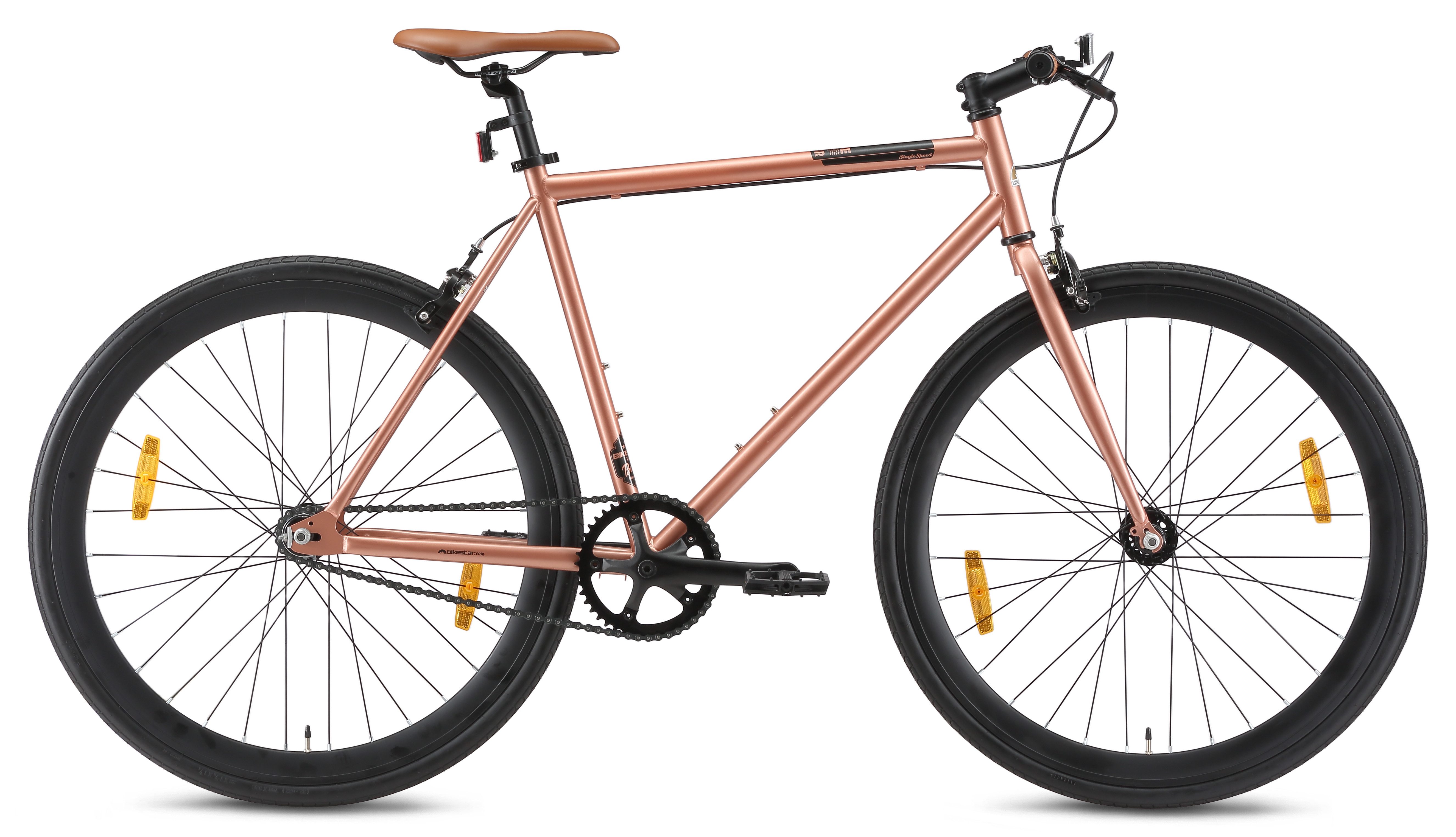 Bikestar Singlespeed, 1 Gang Shimano, für Damen und Herren