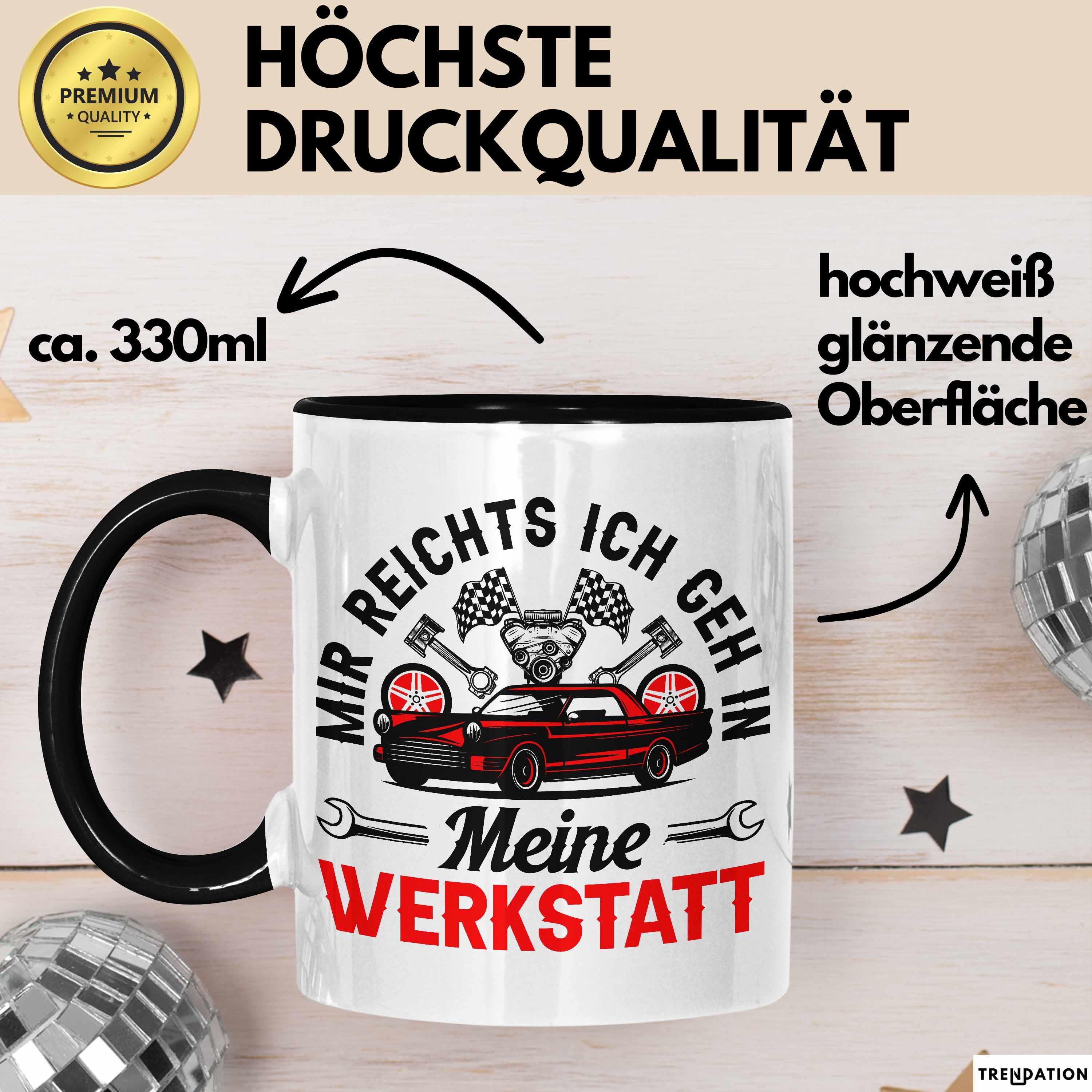 Trendation Tasse Kfz Mechaniker Tasse Geschenk Schrauber Geschenkidee Kfz Meister – Bild 3 von 5