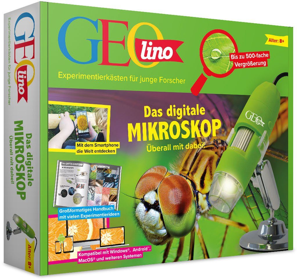 Image of Franzis »GEOlino, Das digitale Mikroskop« Kindermikroskop (100x-500x)