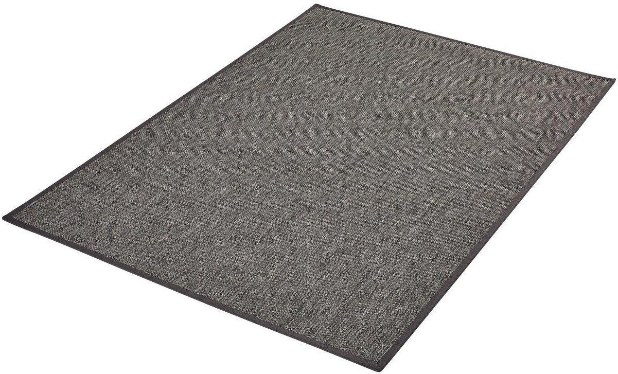 Teppich Naturino Prestige, Dekowe, rechteckig, Höhe: 10 mm, Flachgewebe, meliert, Sisal Optik, In- und Outdoor geeignet graphit
