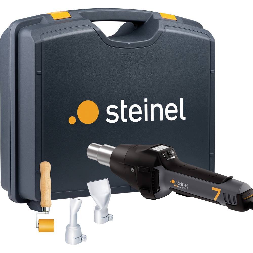steinel Heißluftgebläse Heißluftgebläse HM 2620 E Set inkl. Düsen 2300W 089542, bürstenlos