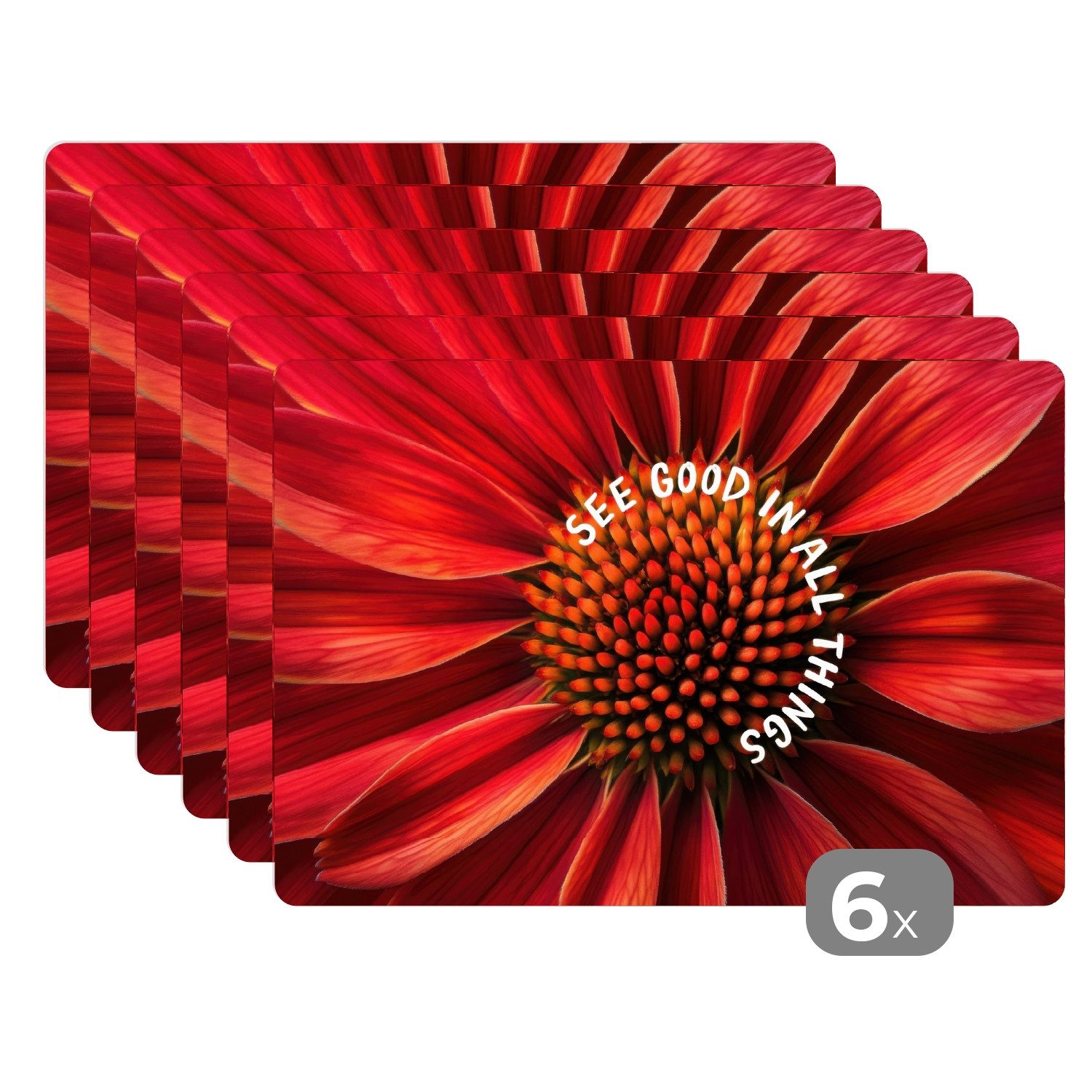 MuchoWow Platzset Nahaufnahme - Blume - günstig online kaufen