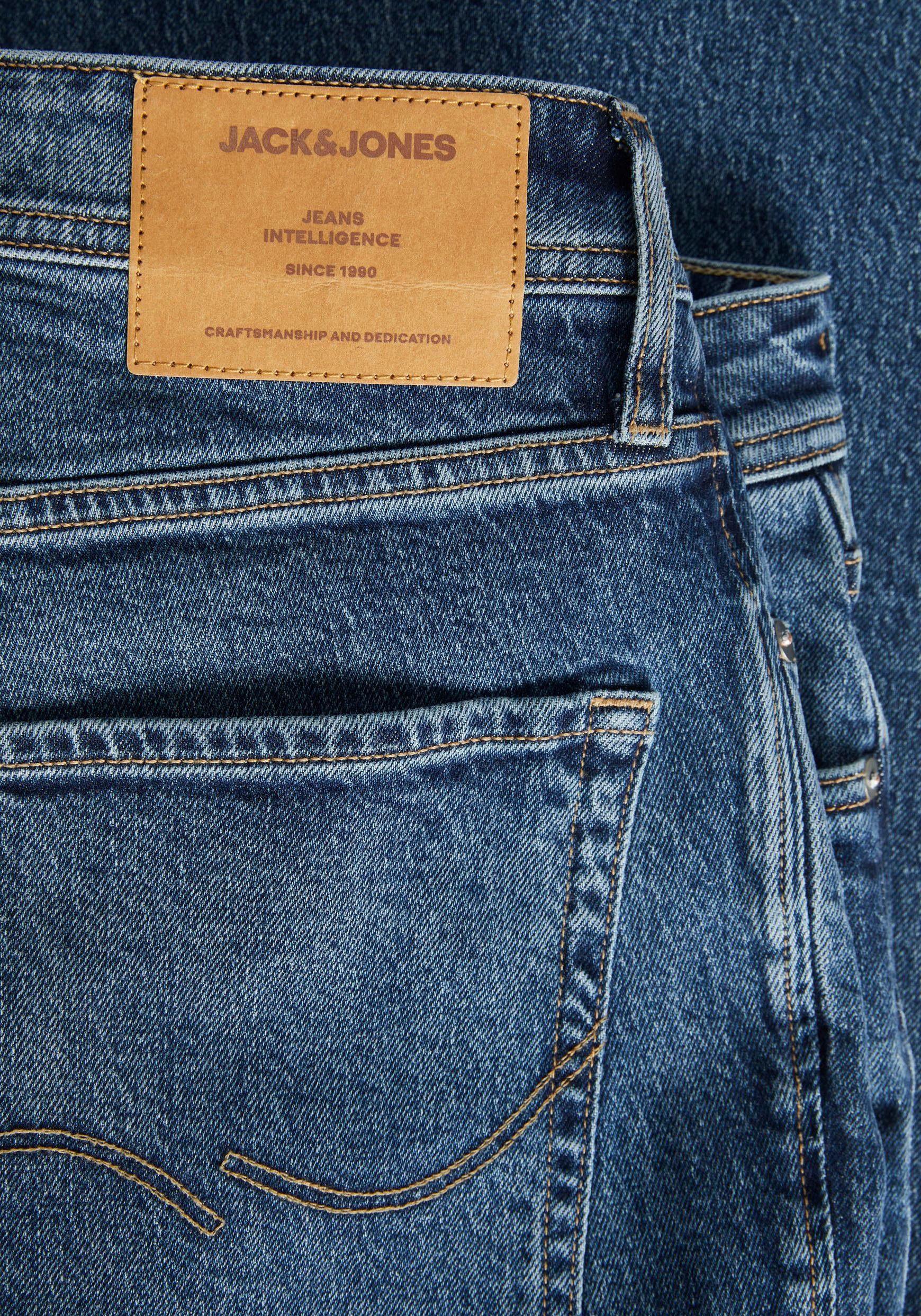 blue ORIGINAL & Slim-fit-Jeans denim TIM Jack Jones