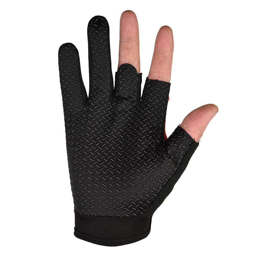 Sunicol Handschuhe, trocknend Angeln Atmungsaktiv, Rutschfest, #1 Schwarz Elastisch Schnell Angelhandschuhe