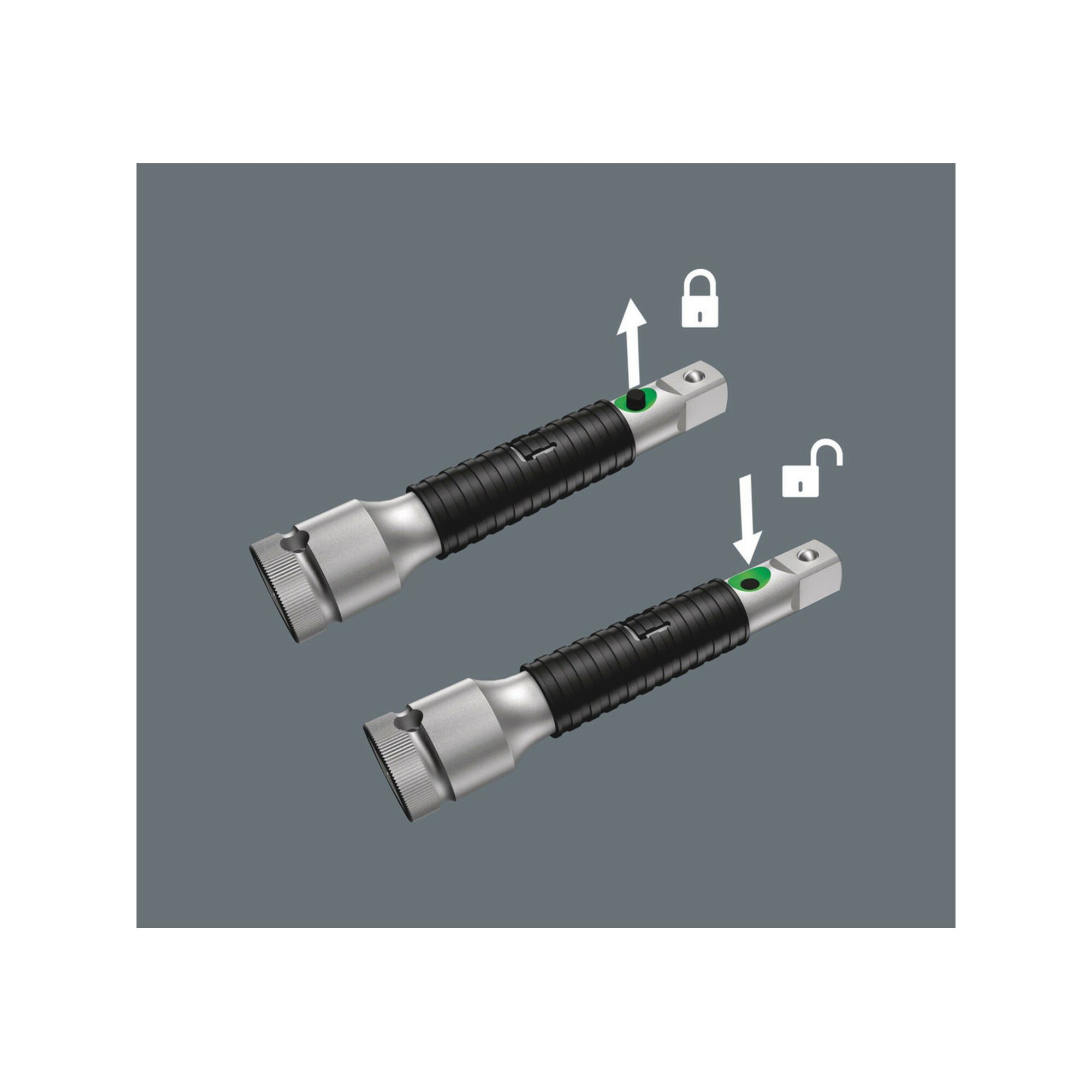 Wera Stecknuss Wera 8796 SA Zyklop-Verlängerung "flexible-lock" mit Schnelldrehhülse