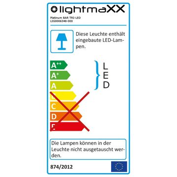 lightmaXX LED Discolicht, Platinum BAR TRI-LED, Professionelle Lichteffekte, 24x 3 Watt TRI-LE