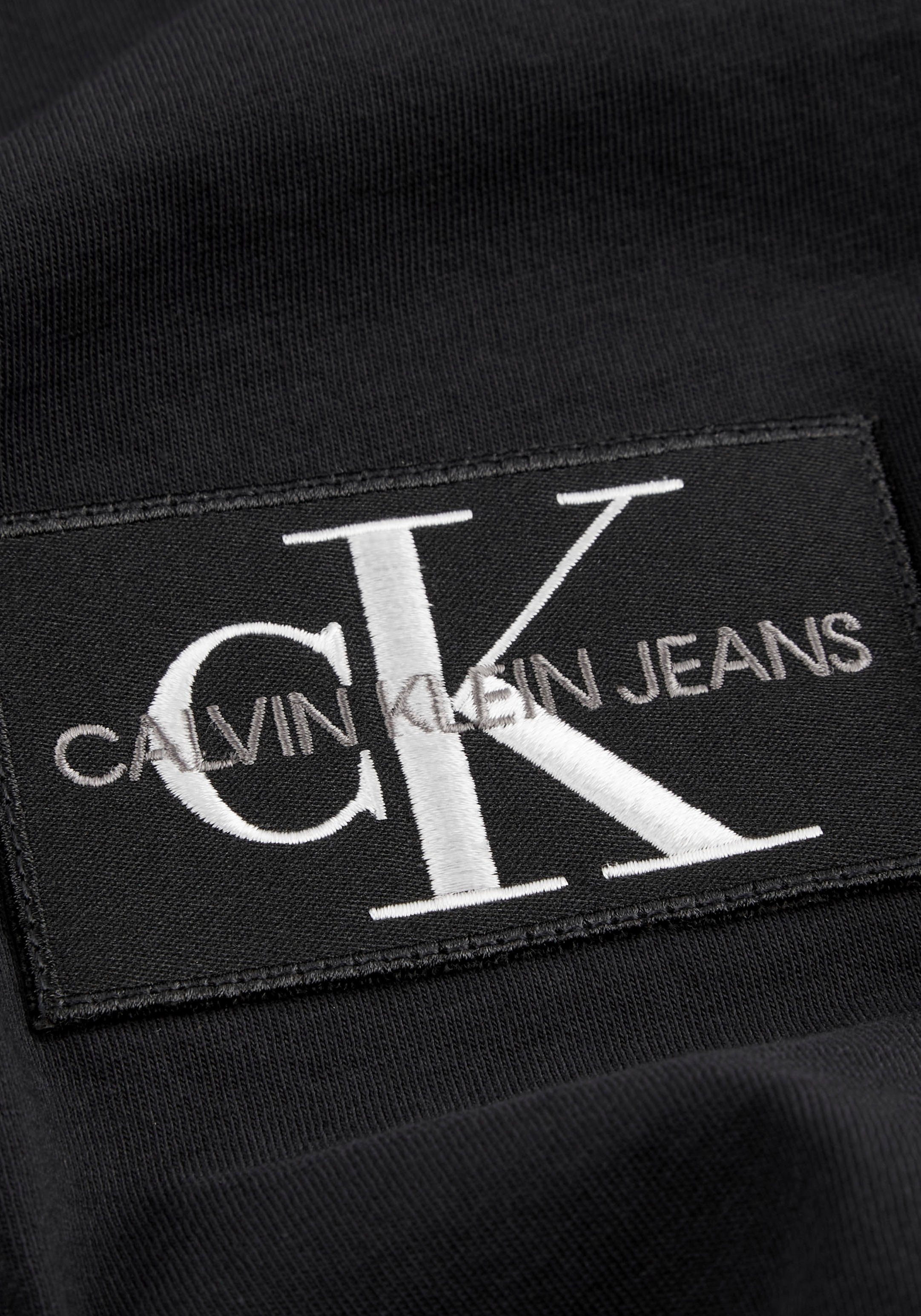 UP Calvin SLEEVE BADGE Klein CK TURN Jeans T-Shirt Badge