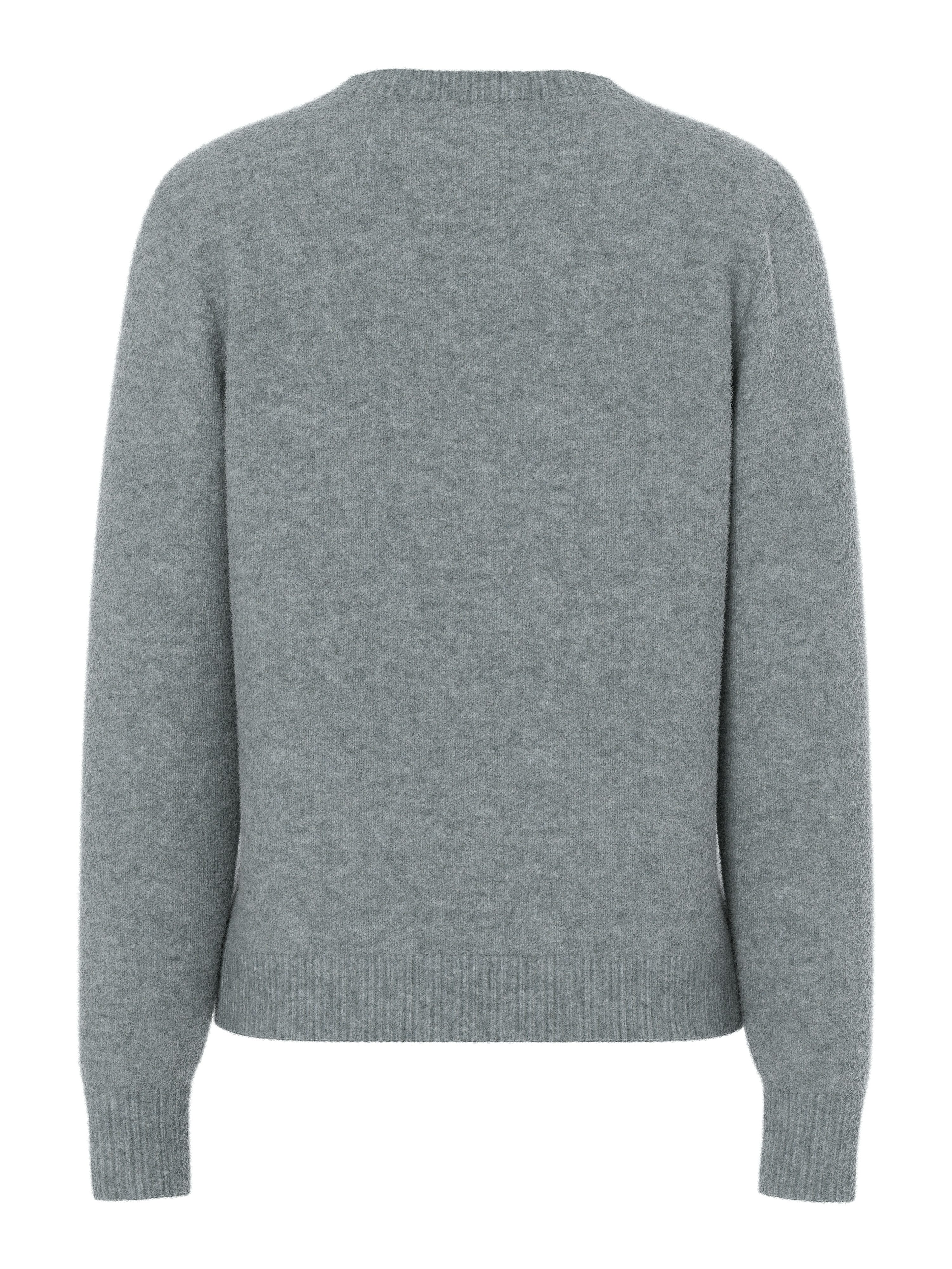 pieces Strickjacke PCMALOU LS KNIT CARDIGAN NOOS BC Materialmix, slim fit