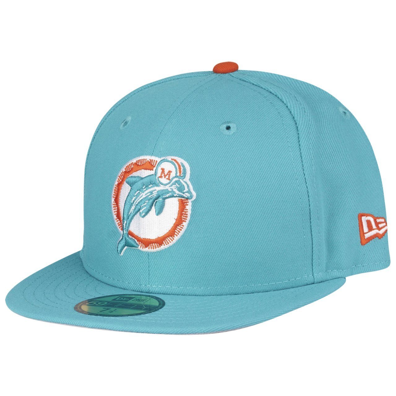 New Era Fitted Cap 59Fifty NFL RETRO Miami Dolphins