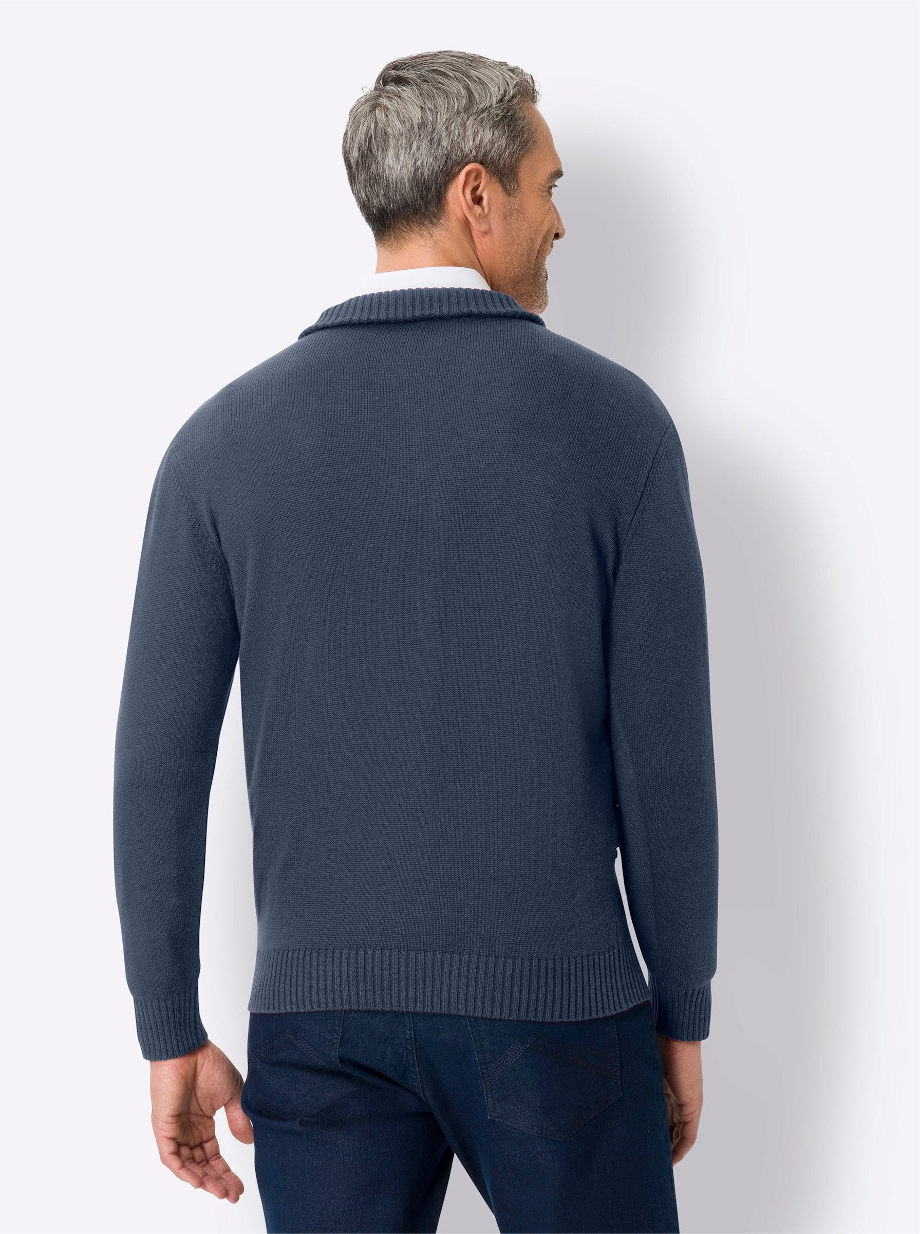 Sieh an! Strickpullover Pullover Langarm