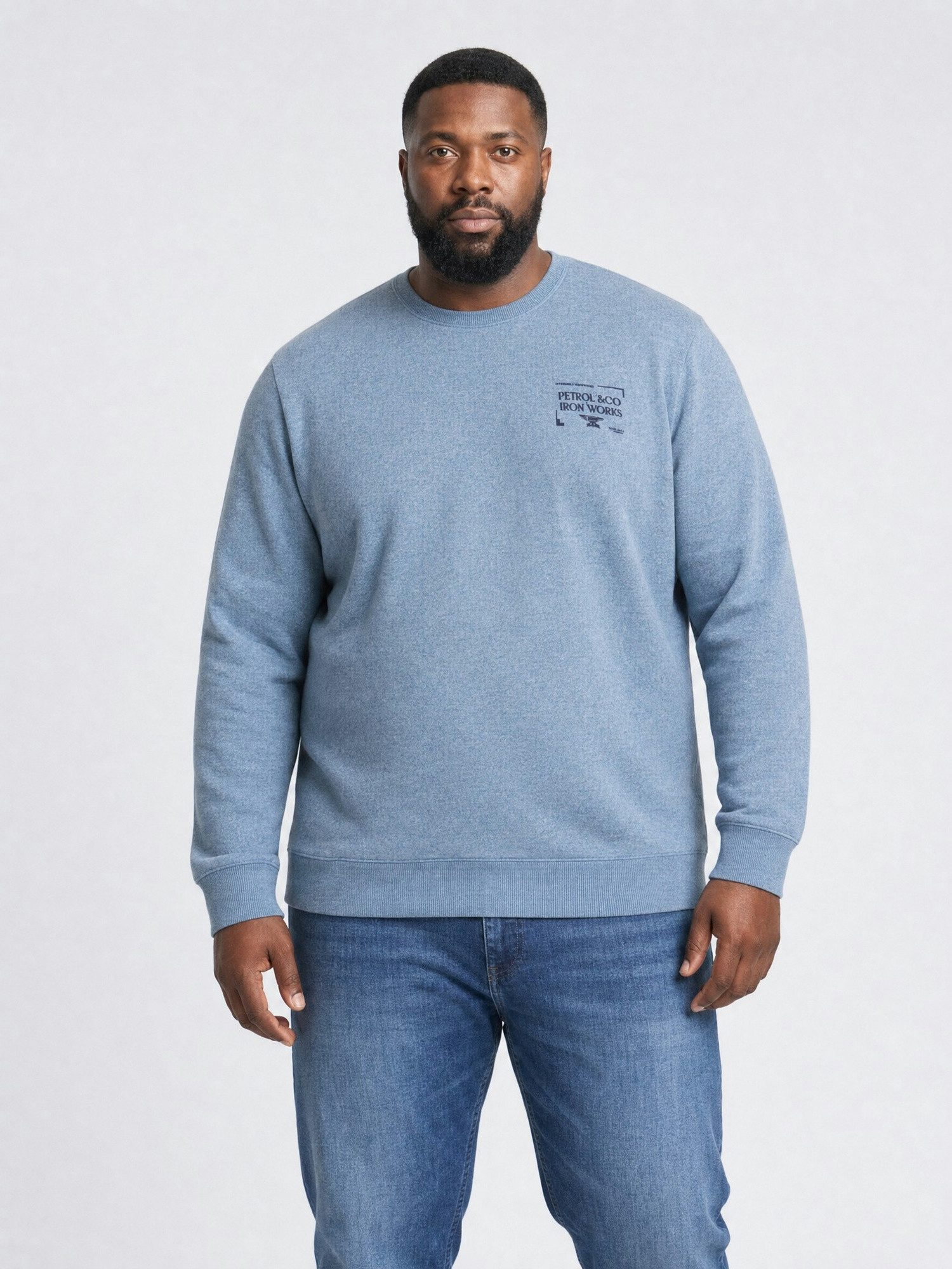 Petrol Industries Sweatshirt Stoneford Regular Plus Fit