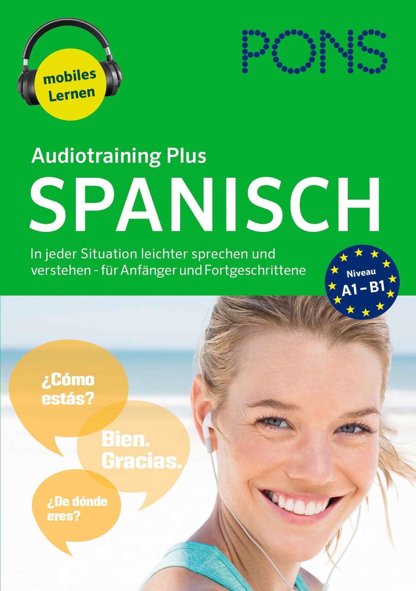 Hörspiel-CD PONS Audiotraining Plus Spanisch, Audio-CD